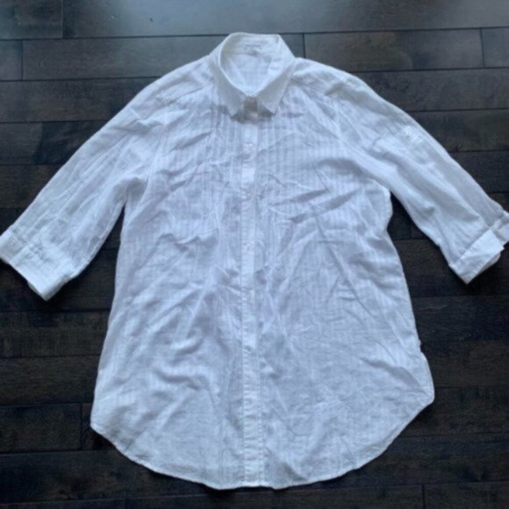 Club Monaco Tunic Button Down Shirt